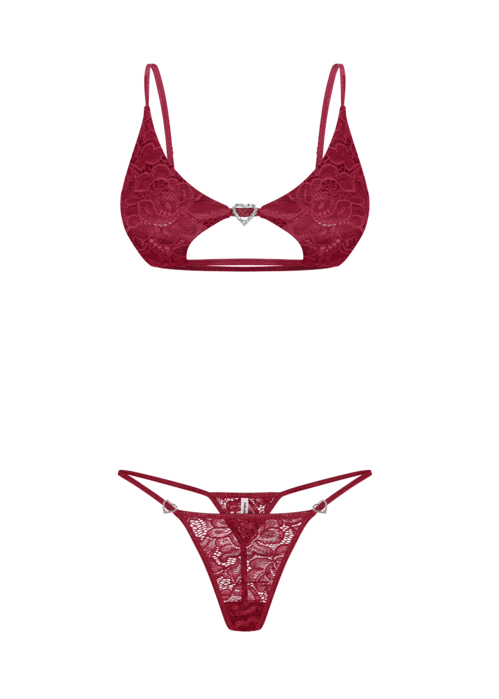Гіпюрова білизна CHERRY LOOK AT MY HEART